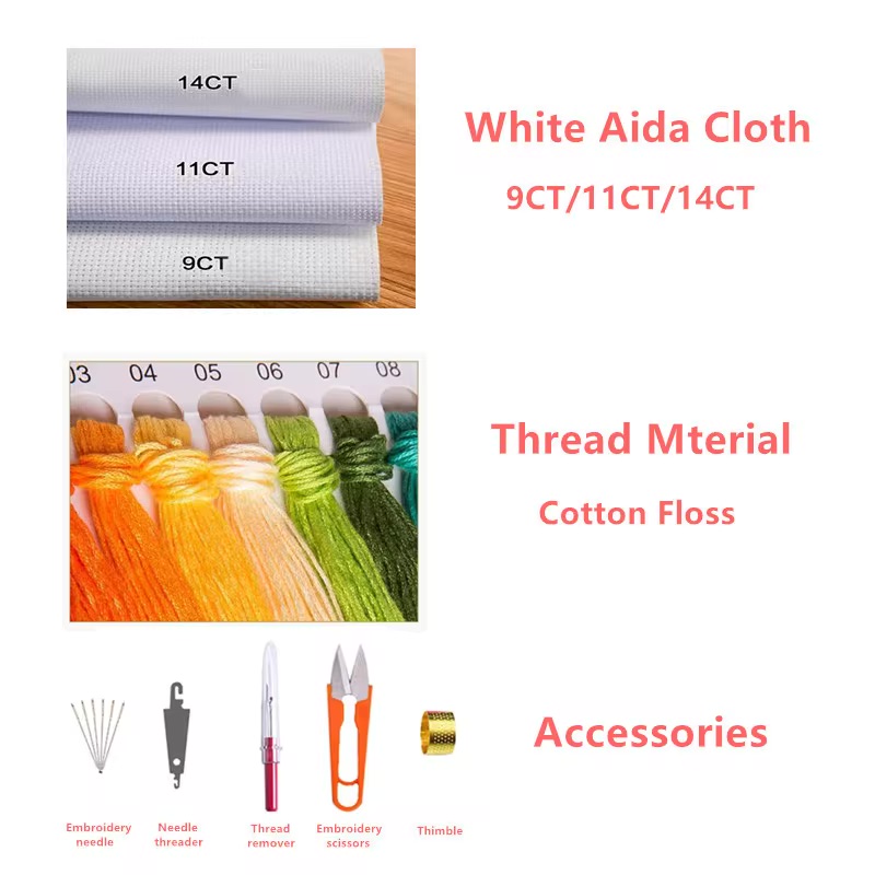 Гоблен с конци върху принтирана панама Сърнички - Goblena.COM