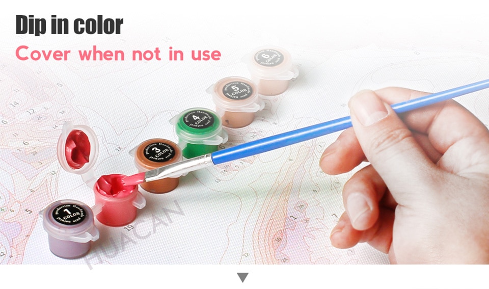 Картина с рисуване по номера Балерина 2 - Goblena.COM