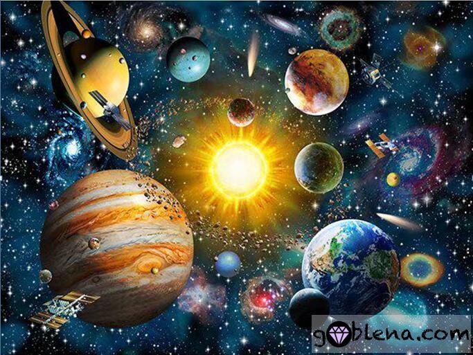 ЕКО Диамантен гоблен Космос - Goblena.COM