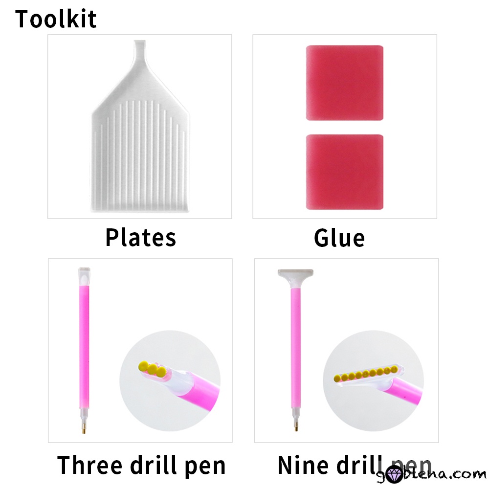 ЕКО Диамантен гоблен Селски пейзаж от 1970 - Goblena.COM