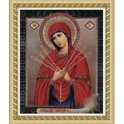 ЕКО Диамантен гоблен Седмострелна икона