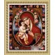 ЕКО Диамантен гоблен богородица с младенеца 2 - Goblena.COM