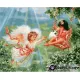 Диамантен гоблен Ангелчета 3 - Goblena.COM