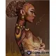 ЕКО Диамантен гоблен Африканка - Goblena.COM