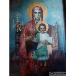 ЕКО Диамантен гоблен Чудотворната икона "Успение на Света Богородица в Пазарджик"