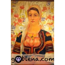 ЕКО Диамантен гоблен Мома от село Калотинци 2 от Майстора