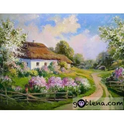 ЕКО Диамантен гоблен Пролет на село
