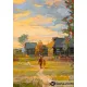 ЕКО Диамантен гоблен Селски пейзаж от 1970 - Goblena.COM
