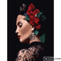 Картина с рисуване по номера Фрида