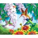 Картина с рисуване по номера Колибрита - Goblena.COM