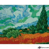 Картина за рисуване по номера Абстракт