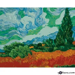 Картина за рисуване по номера Абстракт