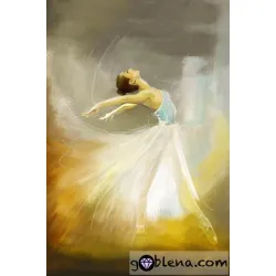 Картина за рисуване по номера Балерина 12