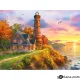 Картина за рисуване по номера Фар по залез - Goblena.COM