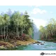 Картина за рисуване по номера Горска река - Goblena.COM