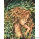 Картина за рисуване по номера Горско момиче - Goblena.COM