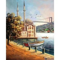 Картина за рисуване по номера Истанбул 3