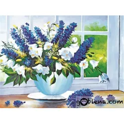 Картина за рисуване по номера Камбанки