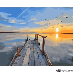 Картина за рисуване по номера Кей