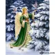 Картина за рисуване по номера Коледен Ангел - Goblena.COM