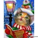 Картина за рисуване по номера Коледни песни - Goblena.COM