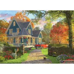 Картина за рисуване по номера Красива къща