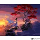 Картина за рисуване по номера Момиче до дървото - Goblena.COM