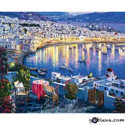 Картина за рисуване по номера Нощна гледка