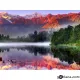 Картина за рисуване по номера Огнена планина - Goblena.COM