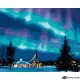 Картина за рисуване по номера Северно сияние - Goblena.COM