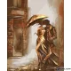 Картина за рисуване по номера Целувка под дъжда 2 - Goblena.COM