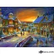 Картина за рисуване по номера Зимна пързалка - Goblena.COM