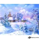 Картина за рисуване по номера Зимно селце - Goblena.COM