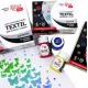 Текстилни Бои Rosa Textile – 12 Цвята x 20 ml | За Плат, Шаблони и Креативни Проекти - Goblena.COM