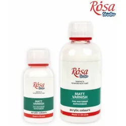 Лак за акрилни бои Rosa – матиращ, 120 ml