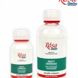 Лак за акрилни бои Rosa – матиращ, 120 ml