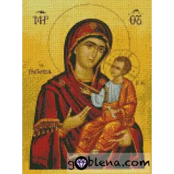 Диамантен гоблен Богородица и младенеца 6