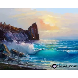 Диамантен гоблен Море